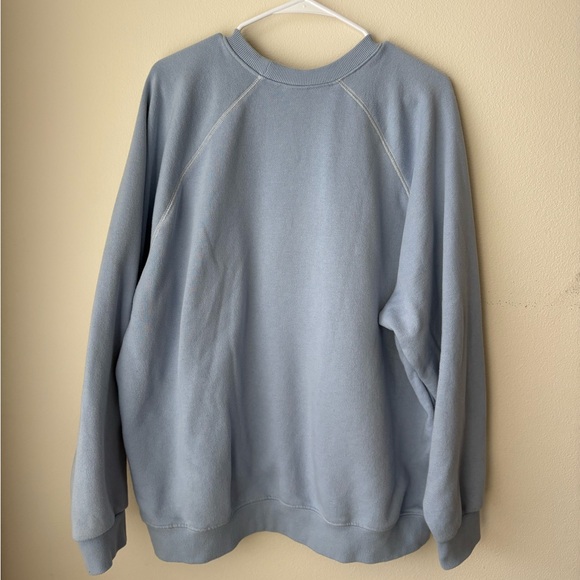 Disney Parks Disneyland Baby Blue Crewneck with Mickey Mouse Size XXL - Picture 2 of 4